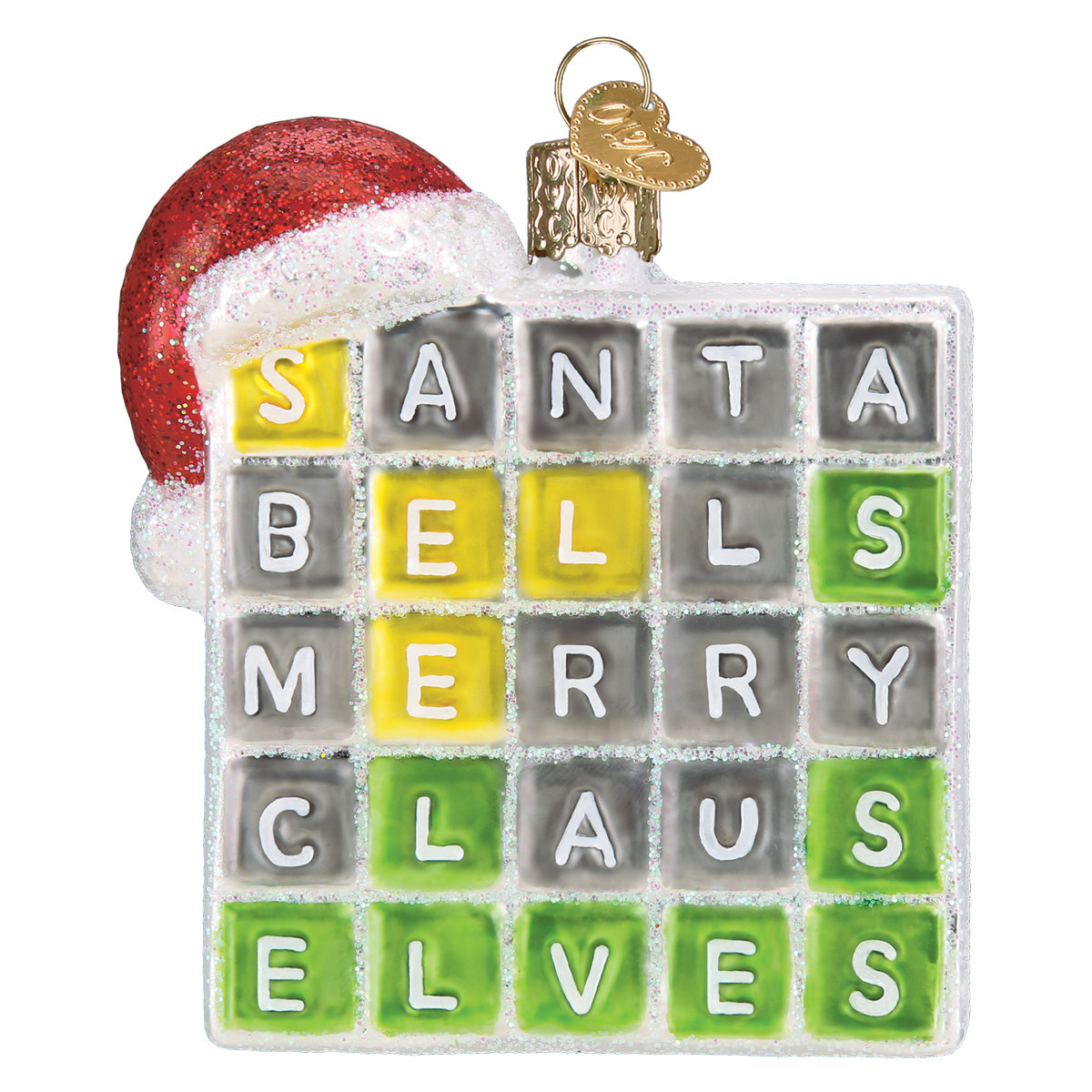 Merry Words Ornament - Che Cose Belle