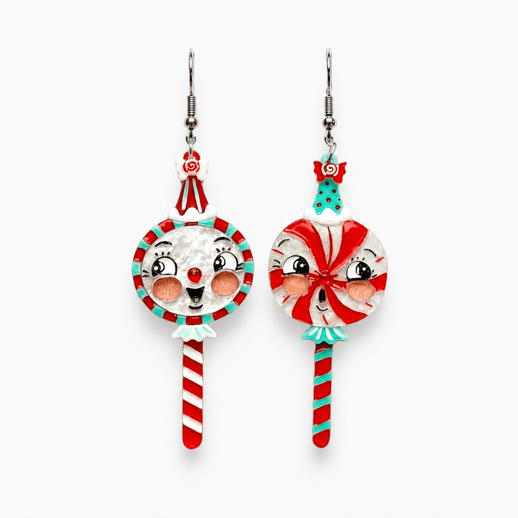 Merrymints Earrings by Johanna Parker x Lipstick & Chrome - Che Cose Belle