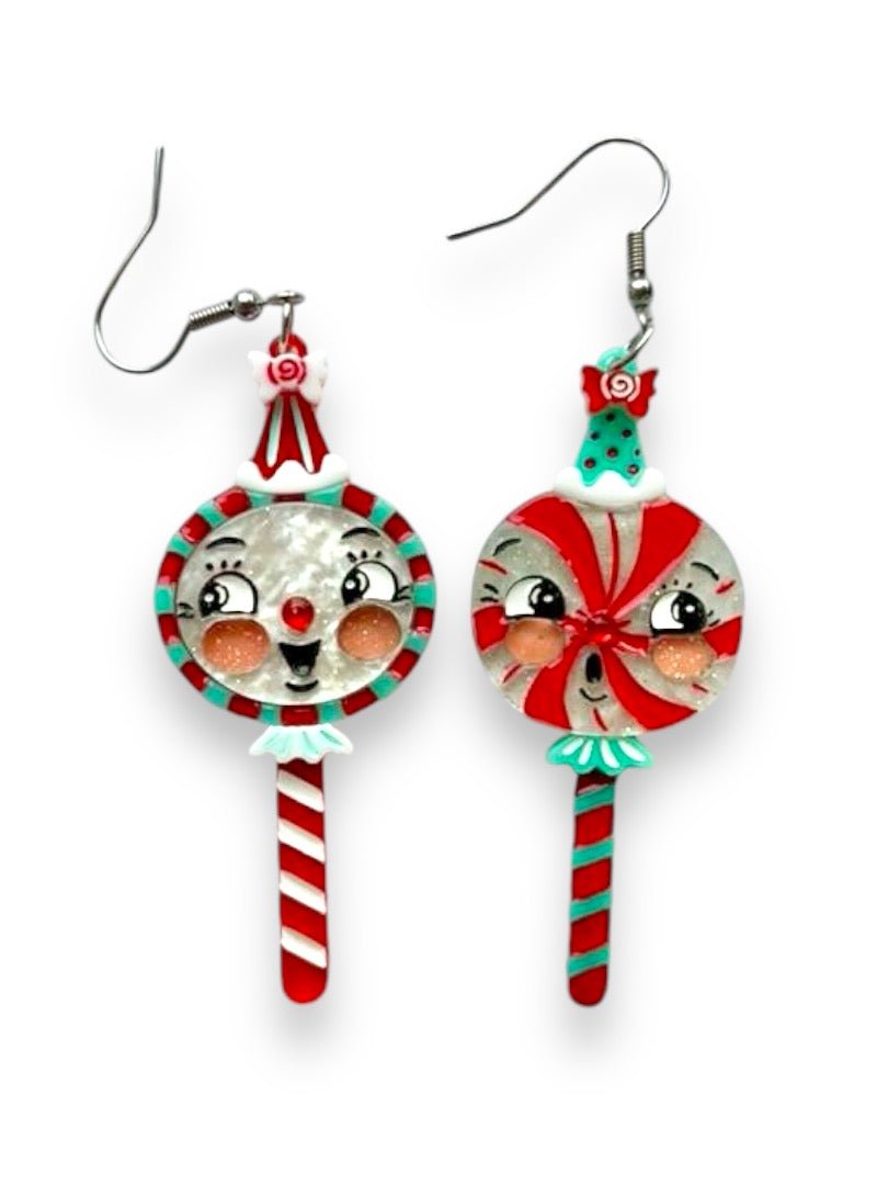 Merrymints Earrings by Johanna Parker x Lipstick & Chrome - Che Cose Belle