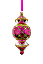Miami Reflector Glass Ornament - Che Cose Belle