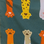 Microfiber Beach Towel | Cat Paws - Che Cose Belle