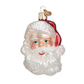 Mid Century Santa Head Glass Ornament - Che Cose Belle