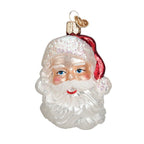 Mid Century Santa Head Glass Ornament - Che Cose Belle