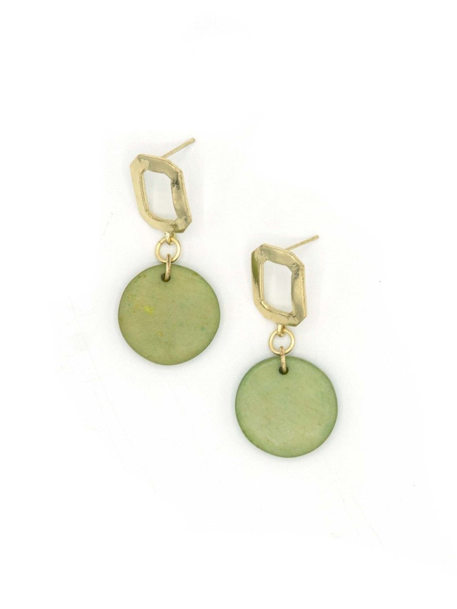 Mid Mod Dangle Studs - Che Cose Belle