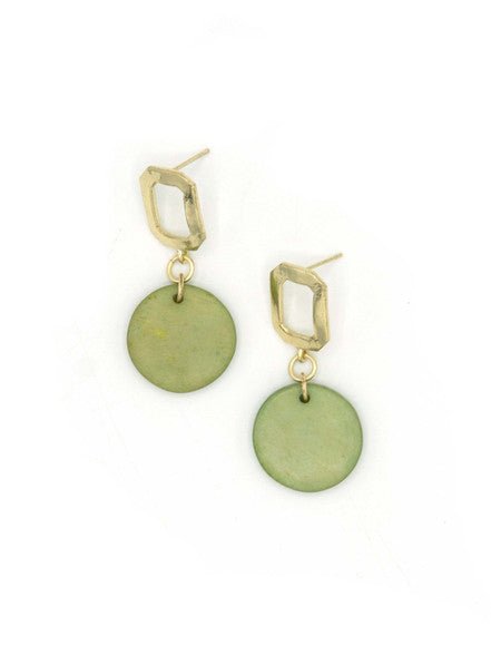 Mid Mod Dangle Studs - Che Cose Belle