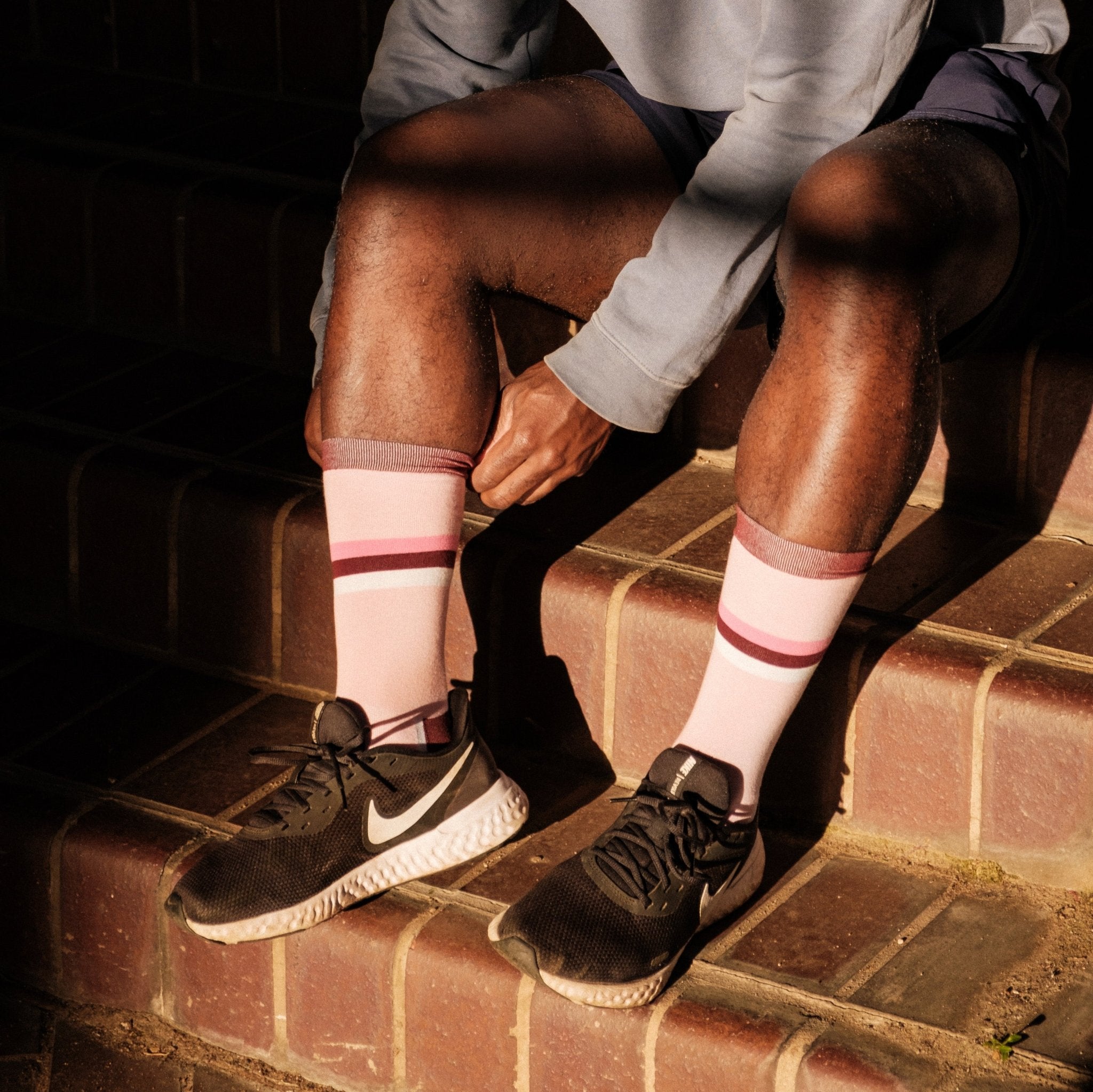 Mid - Stripe Crew Sock - Che Cose Belle