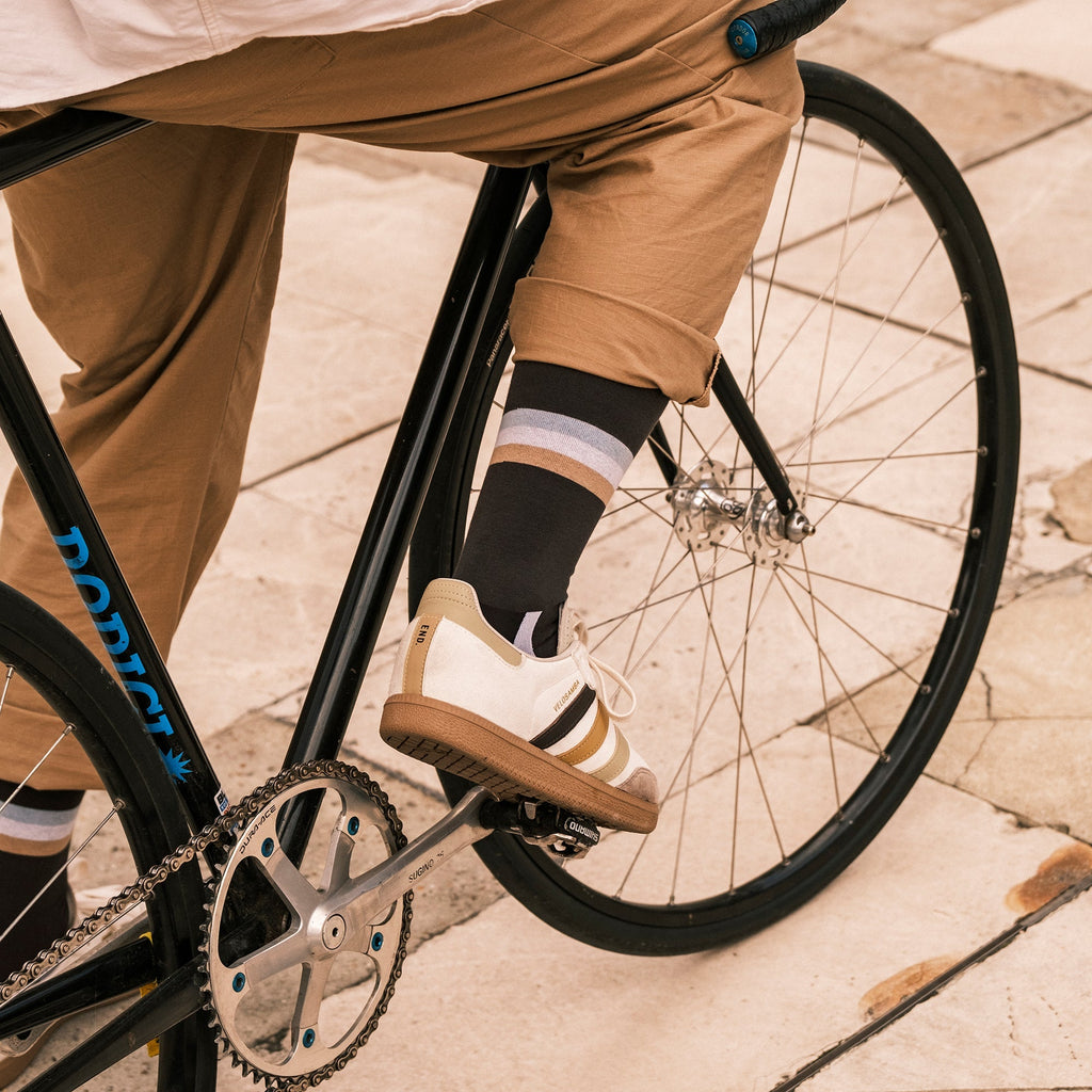 Mid - Stripe Crew Sock - Che Cose Belle