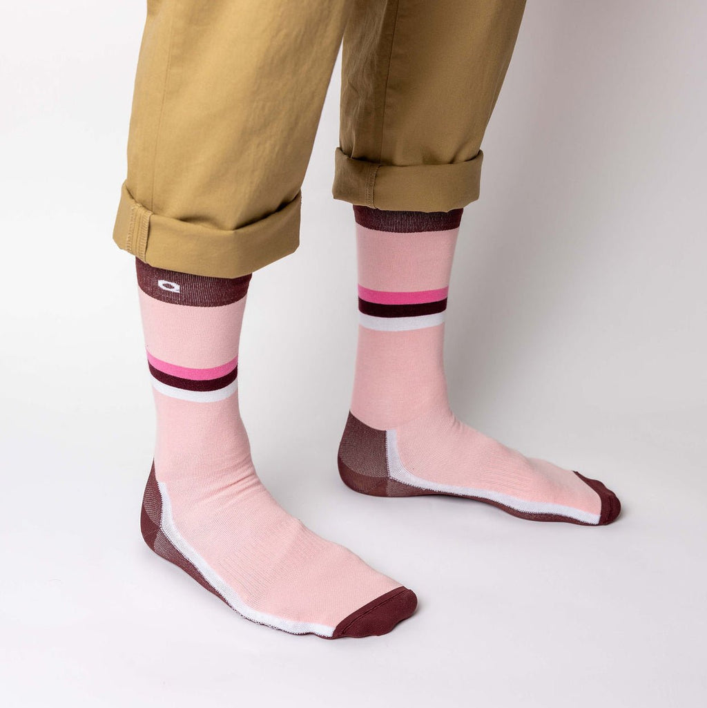 Mid - Stripe Crew Sock - Che Cose Belle