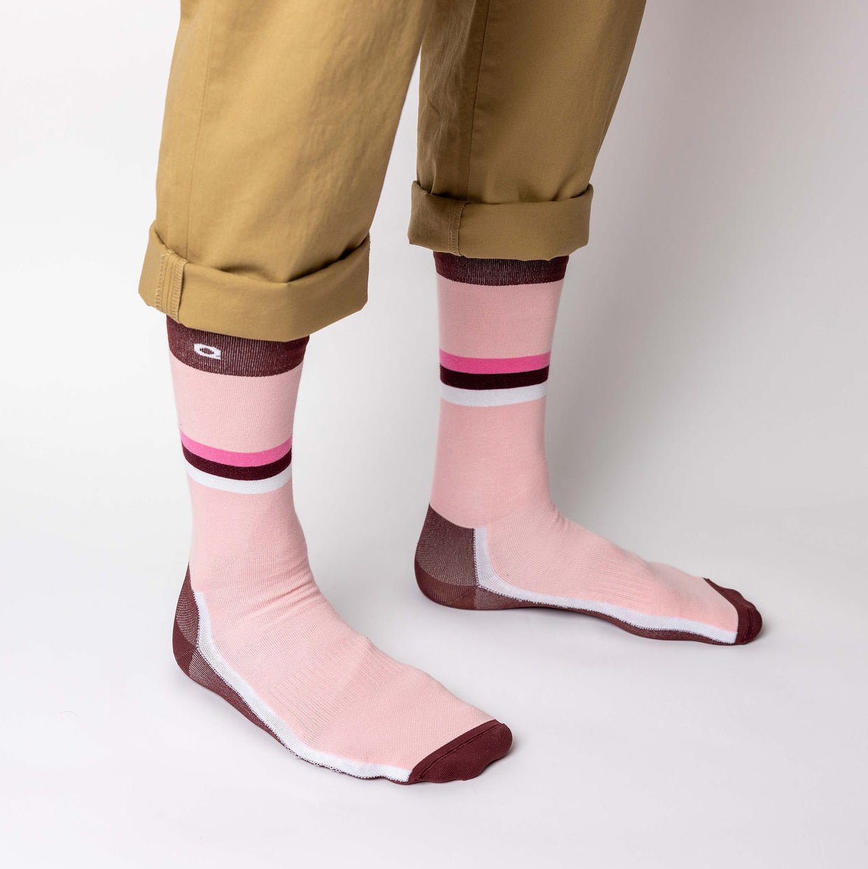 Mid - Stripe Crew Sock - Che Cose Belle