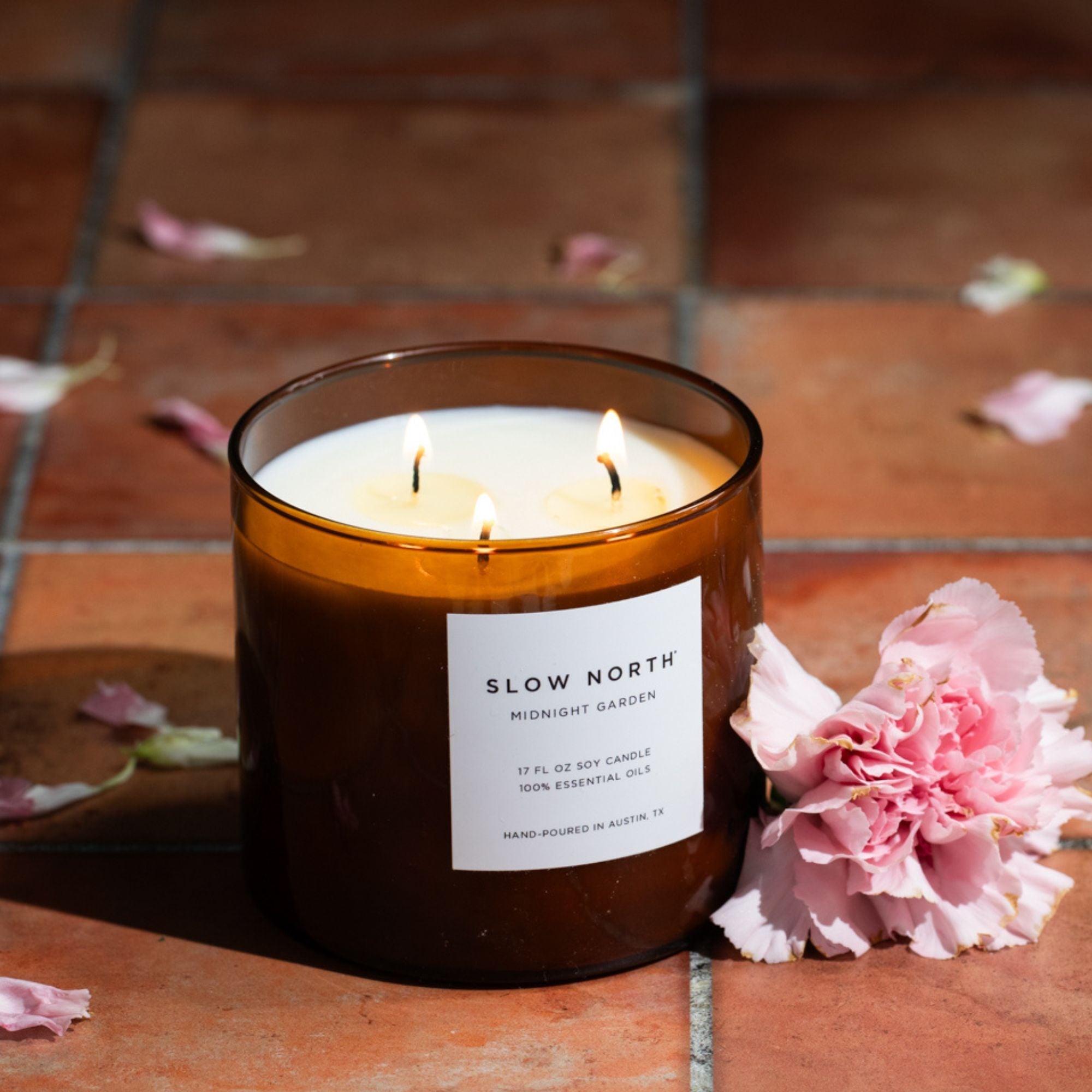 Midnight Garden (Lavender + Rosemary + Geranium) - Signature 3 - Wick Candle - Che Cose Belle