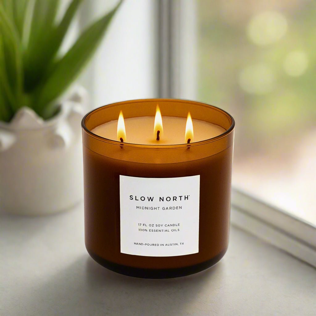 Midnight Garden (Lavender + Rosemary + Geranium) - Signature 3 - Wick Candle - Che Cose Belle