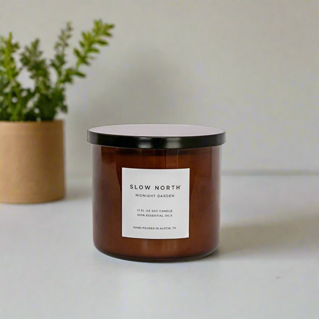 Midnight Garden (Lavender + Rosemary + Geranium) - Signature 3 - Wick Candle - Che Cose Belle