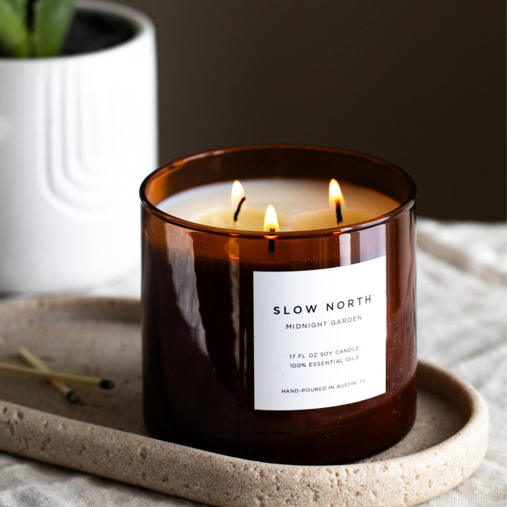 Midnight Garden (Lavender + Rosemary + Geranium) - Signature 3 - Wick Candle - Che Cose Belle