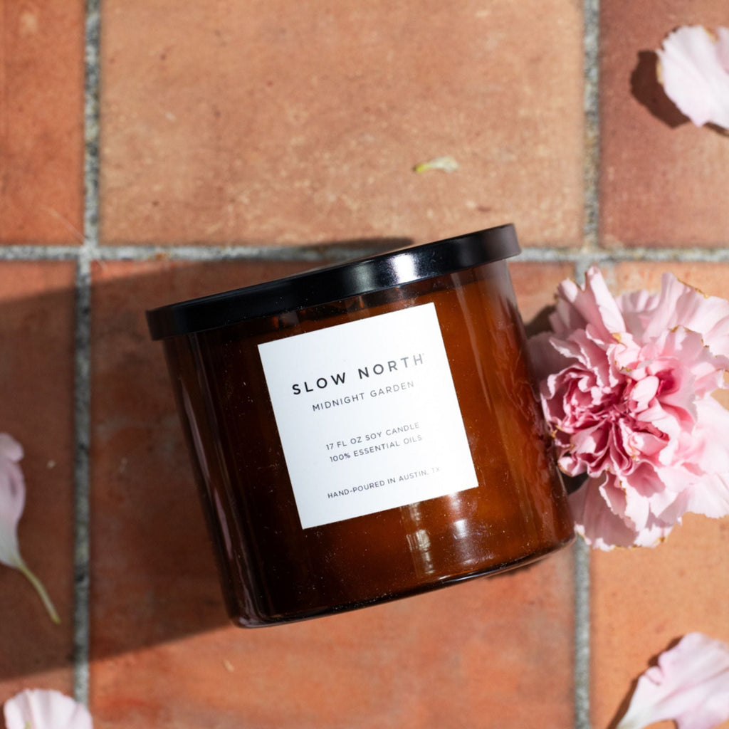 Midnight Garden (Lavender + Rosemary + Geranium) - Signature 3 - Wick Candle - Che Cose Belle