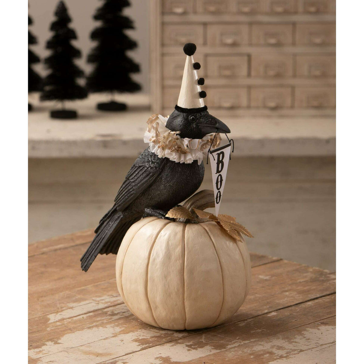 Midnight Messenger Crow | Halloween Decor | Bethany Lowe - Che Cose Belle