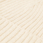 Milano (cream) - Italian 100% cashmere ribbed beanie (unisex) - Che Cose Belle