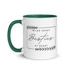Miles Apart But Besties at Heart Mug - Che Cose Belle