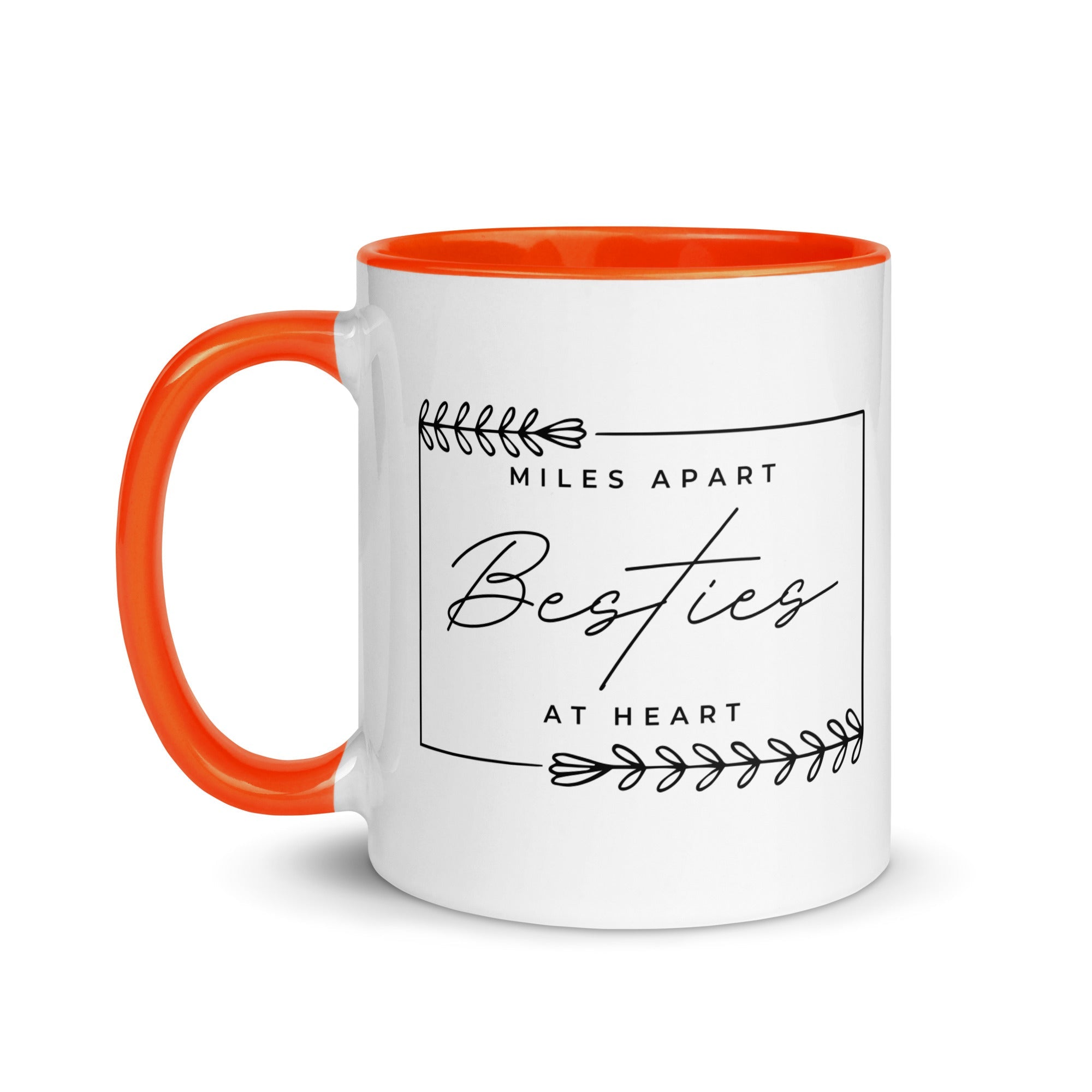 Miles Apart But Besties at Heart Mug - Che Cose Belle