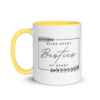 Miles Apart But Besties at Heart Mug - Che Cose Belle