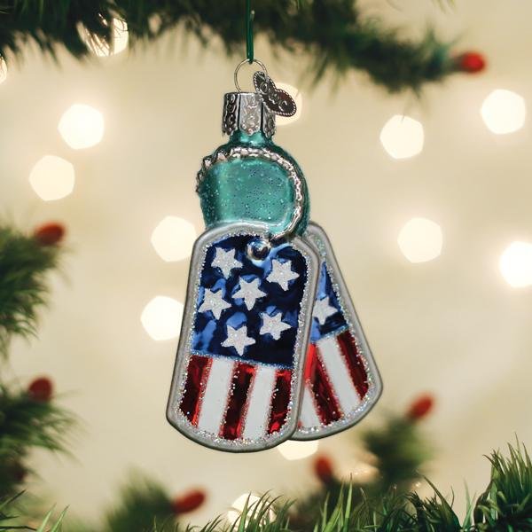 Military Tags Ornament - Che Cose Belle