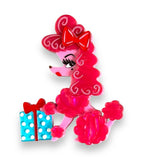 Mimi Loves Christmas Brooch by Miss Fluff x Lipstick & Chrome - Che Cose Belle