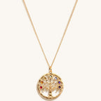 Mindful Alignment - Chakra Tree Of Life Charm Necklace - Che Cose Belle