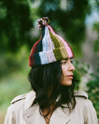 MINGA | Mom's Rainbow Striped Baby Alpaca Beanie - Che Cose Belle