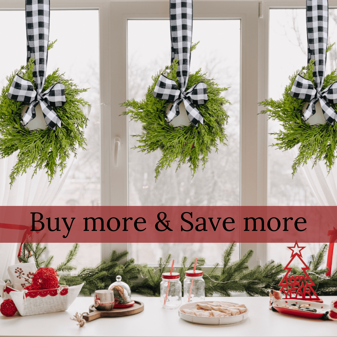 Mini Christmas Cabinet Wreath - Che Cose Belle