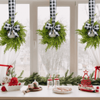 Mini Christmas Cabinet Wreath - Che Cose Belle