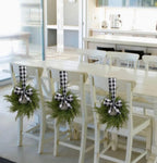 Mini Christmas Cabinet Wreath - Che Cose Belle