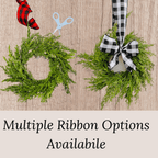 Mini Christmas Cabinet Wreath - Che Cose Belle