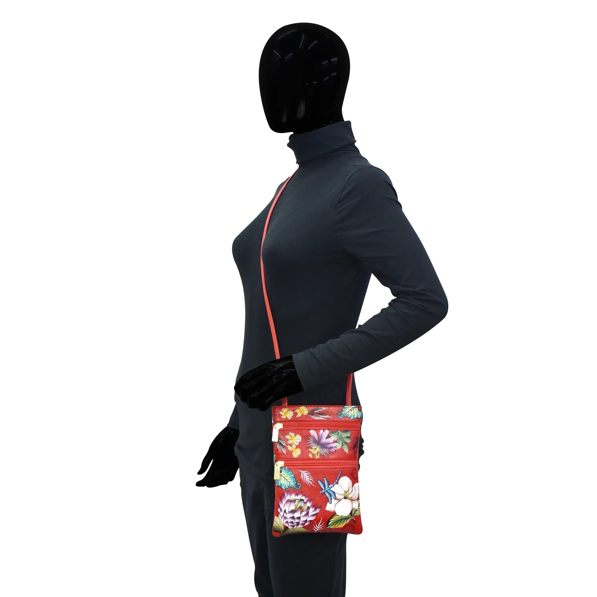 Mini Double Zip Travel Crossbody - 448 - Che Cose Belle