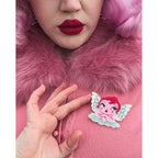 Mini Matchmaker Brooch by Miss Fluff x Lipstick & Chrome - Che Cose Belle