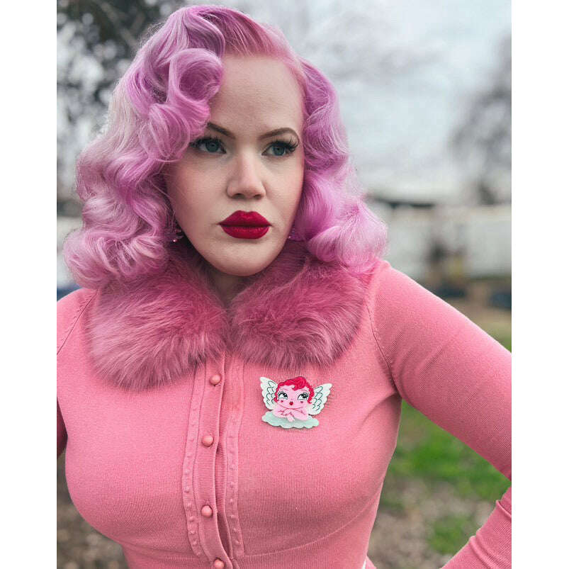 Mini Matchmaker Brooch by Miss Fluff x Lipstick & Chrome - Che Cose Belle