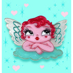Mini Matchmaker Brooch by Miss Fluff x Lipstick & Chrome - Che Cose Belle