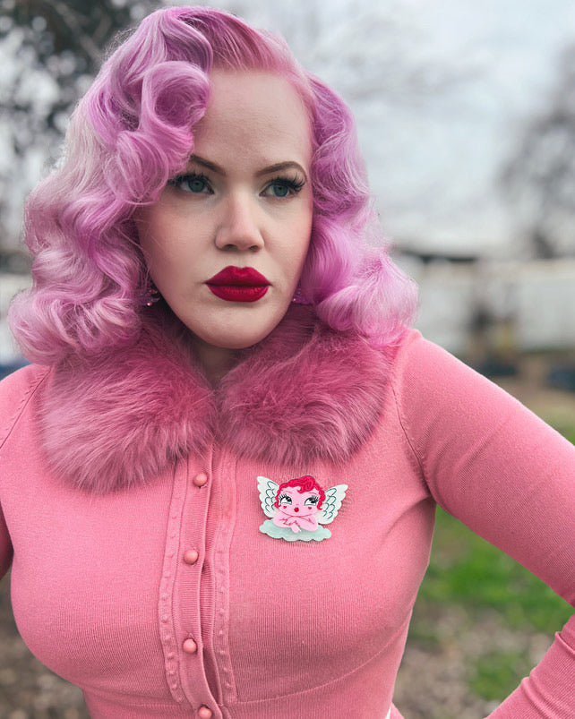 Mini Matchmaker Brooch by Miss Fluff x Lipstick & Chrome - Che Cose Belle