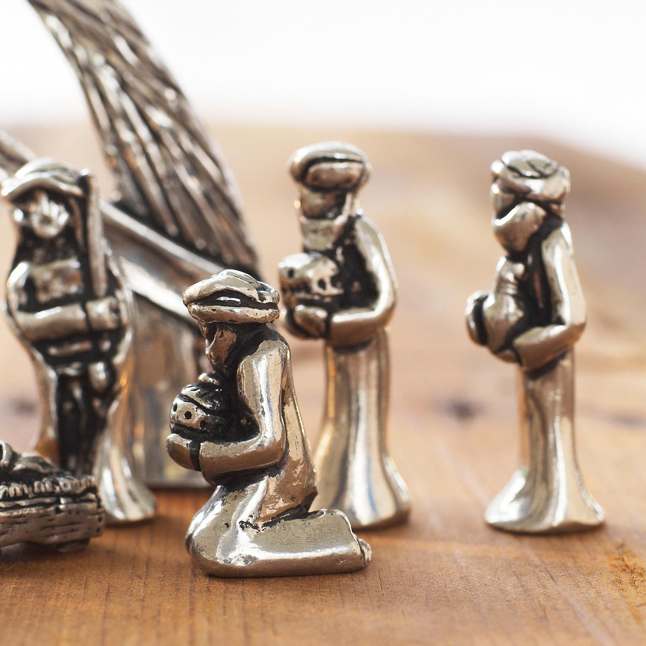 Mini Nativity 10-Piece Boxed Set