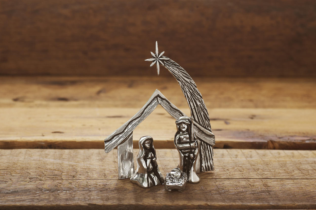 Mini Nativity 10-Piece Boxed Set