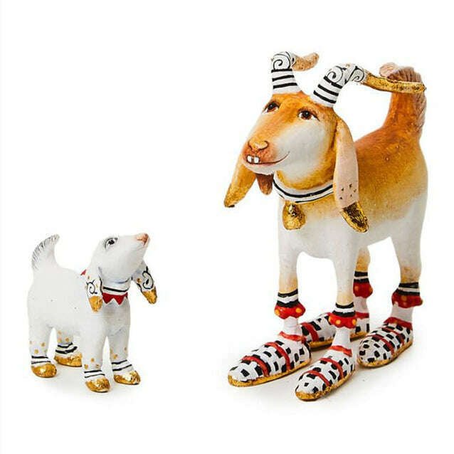 Mini Nativity Nathan & Noel Goat Figures by Patience Brewster *NEW ADDITION - Che Cose Belle