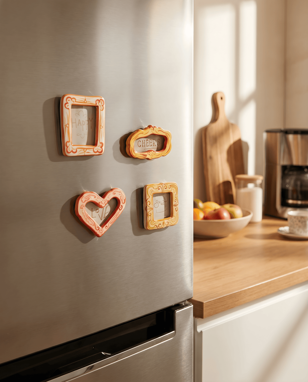 Mini Photo Frame Magnet with Saying - Che Cose Belle