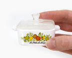 Mini Spice of Life Trinket Box – Corning Ware–Inspired Casserole - Che Cose Belle