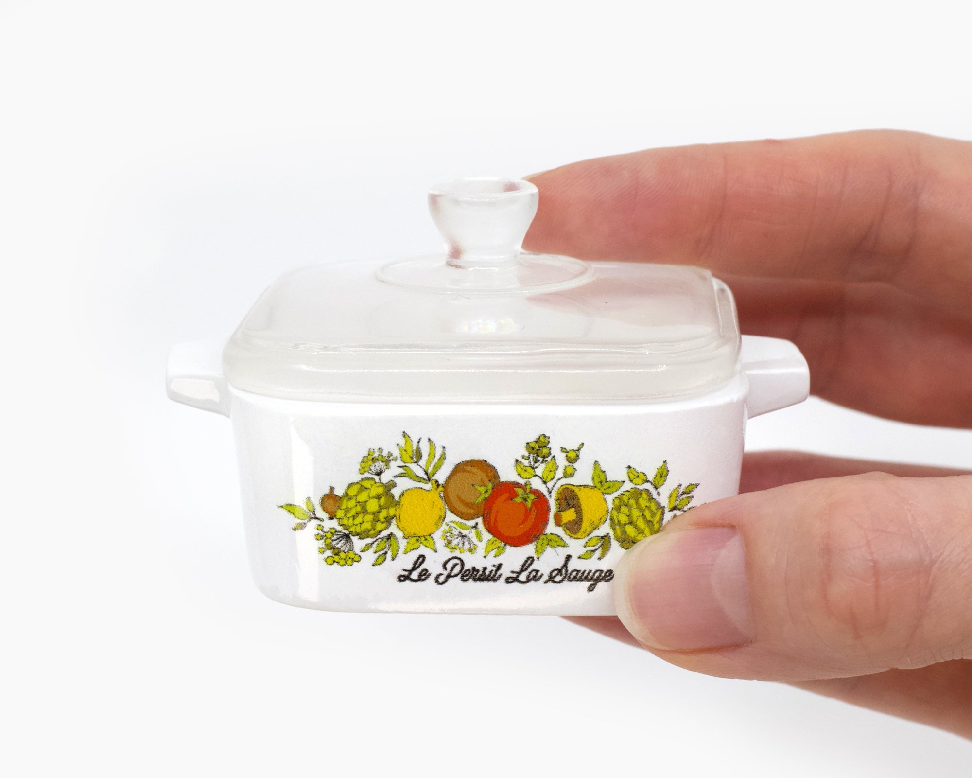 Mini Spice of Life Trinket Box – Corning Ware–Inspired Casserole - Che Cose Belle
