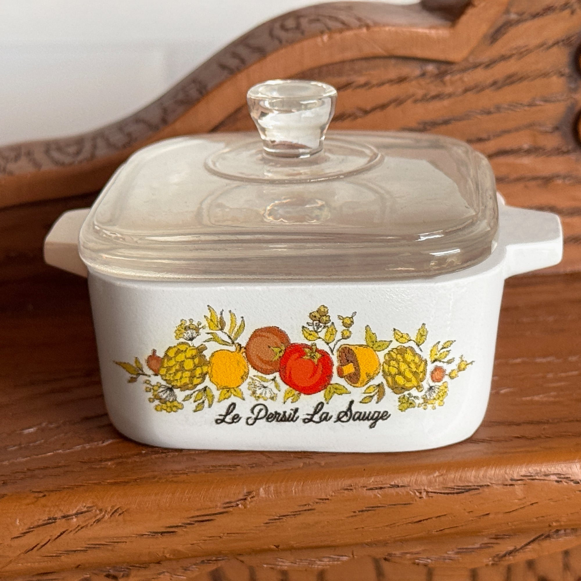 Mini Spice of Life Trinket Box – Corning Ware–Inspired Casserole - Che Cose Belle