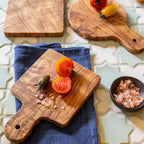 Mini Square Olive Wood Board - Che Cose Belle