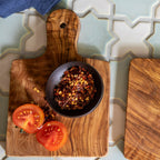 Mini Square Olive Wood Board - Che Cose Belle