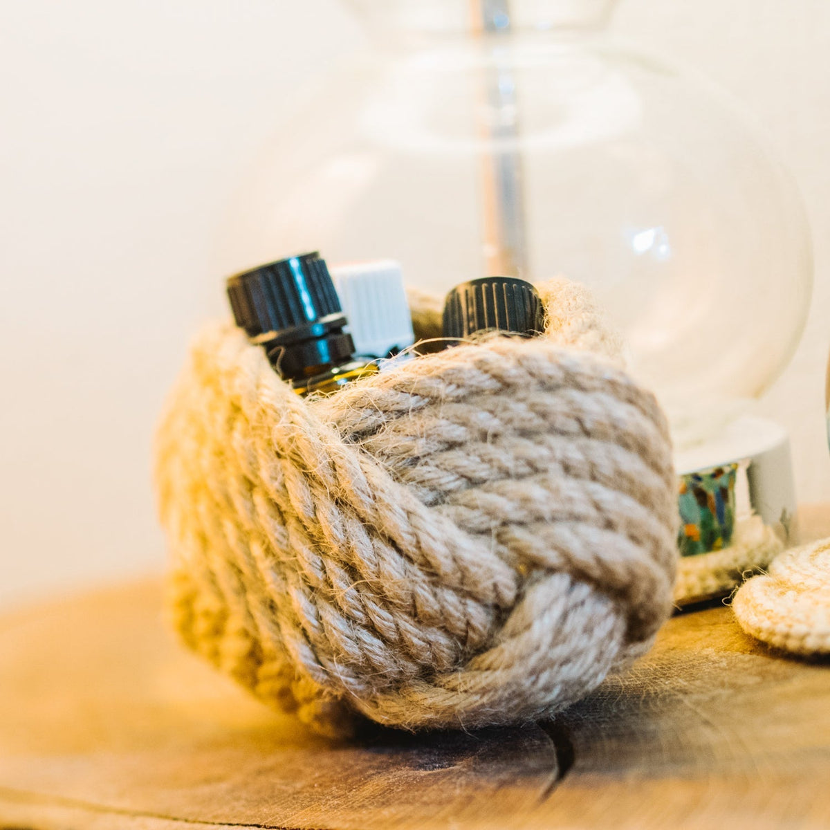 Mini Unbound Planter Jute - Che Cose Belle