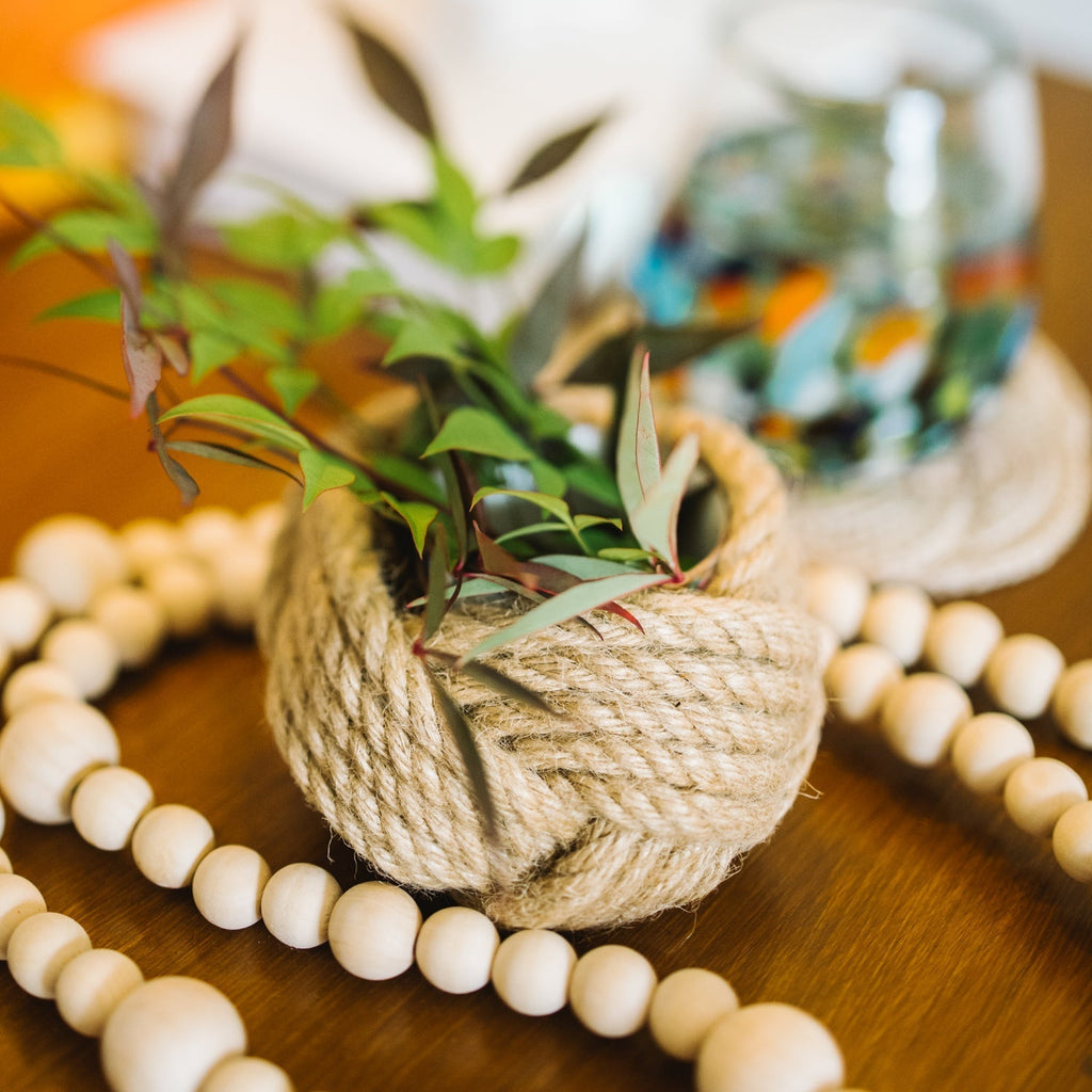 Mini Unbound Planter Jute - Che Cose Belle