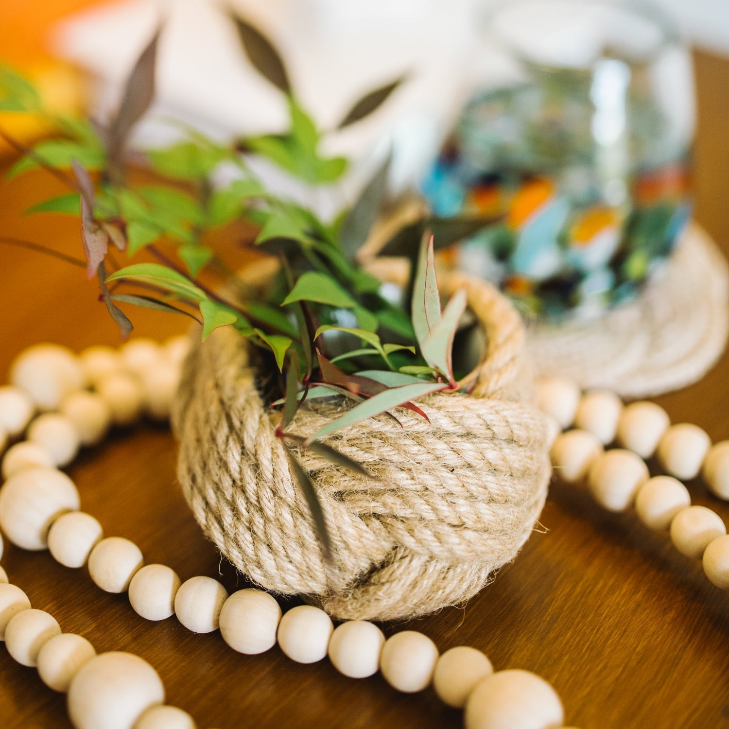 Mini Unbound Planter Jute - Che Cose Belle
