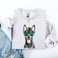 Miniature Pinscher, Min Pin, Adorable Dog, St Patrick's Day, Lucky, Irish Sweatshirt - Che Cose Belle
