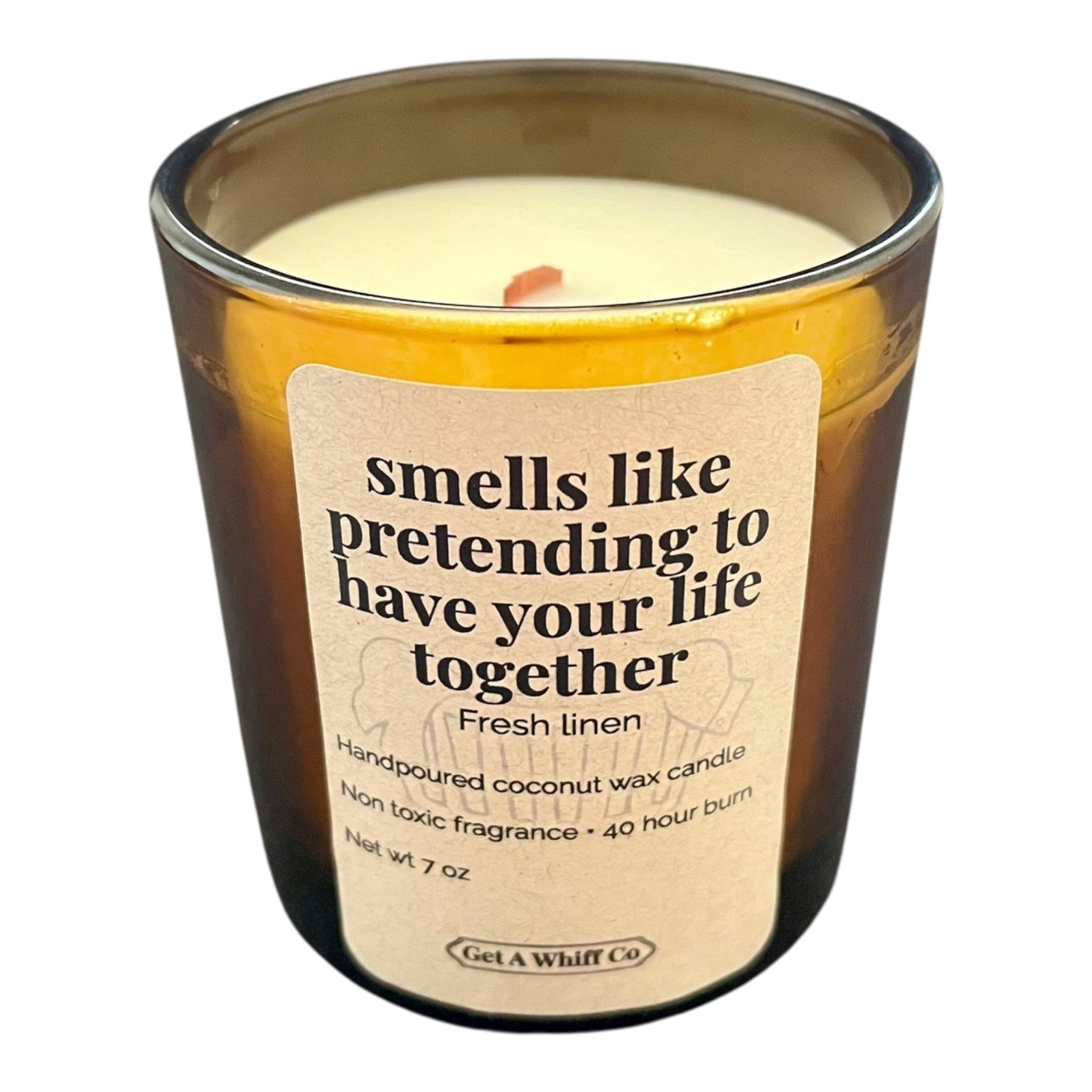 Minimalist Amber Candles — Choose Your Scent - Che Cose Belle